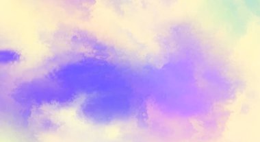 Modern fırça darbeleri. Poster, duvar sanatı, afiş, kart, kitap kapağı veya ambalaj için rahatlatıcı kompozisyonun yumuşak renkli çizimi. Pastel renklerle suluboya. 