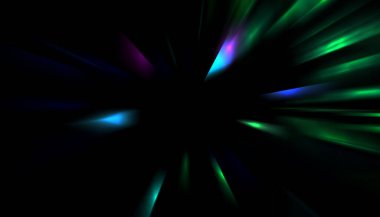 Parlayan yıldızın patlaması. Dinamik renkli arkaplan resmi. Parıldayan ışıklar duvar kağıdı. Tasarımınız için canlı şablon.