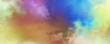 Modern fırça darbeleri. Poster, duvar sanatı, afiş, kart, kitap kapağı veya ambalaj için rahatlatıcı kompozisyonun yumuşak renkli çizimi. Pastel renklerle suluboya. 