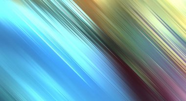 Canlı köşegen ışınları ile parlayan duvar kağıdı çizimi. Renkli çizgileri ve gradyanı olan minimalist tasarım. Soyut arkaplan. Renkli ışıkların dinamik hareketlerdeki grafiğini kavra.