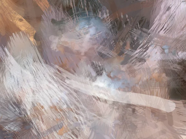 Soyut arkaplanda pürüzlü fırça darbeleri. Fırça boyası. Renkli boya darbeleri. Eşsiz duvar sanatı. Tuvaldeki modern sanat. Renkli çağdaş sanat eserleri.