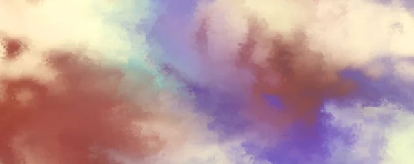 Modern Brush Strokes Painting Soft Color Painted Illustration Soothing Composition — Stock Photo, Image