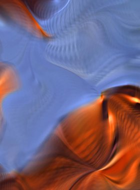 Hareketli girdapların soyut çizimi. Titreşimli renkli kıvrımların dönen akışı. Kıvrımlı ve kıvrımlı arka plan ve çizgiler. Garip duvar kâğıdı tasarımı. Dalgalanma arkaplanı.