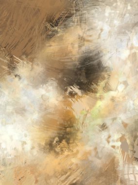 Soyut arkaplanda pürüzlü fırça darbeleri. Fırça boyası. Renkli boya darbeleri. Eşsiz duvar sanatı. Tuvaldeki modern sanat. Renkli çağdaş sanat eserleri.