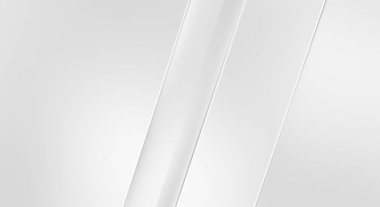 Soyut ışık fütüristik duvar kağıdı. Zarif, parlak çizgili arka plan. Geometrik katmanlı üç boyutlu beyaz arkaplan. Poster, broşür, sunum ve web sitesi için geometrik şablon tasarımı.