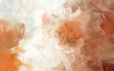 Soyut arkaplanda pürüzlü fırça darbeleri. Fırça boyası. Renkli boya darbeleri. Eşsiz duvar sanatı. Tuvaldeki modern sanat. Renkli çağdaş sanat eserleri.