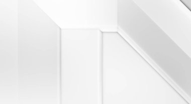 3 boyutlu geometrik arkaplan. Fütürist şablon. Minimalist zarif zemin. Son moda lüks kompozisyon. Karanlık elementleri olan birinci sınıf soyut duvar kâğıdı. Poster, broşür, sunum için tasarım.