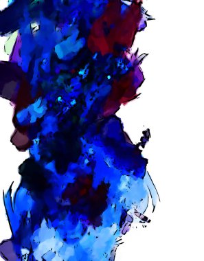 Mürekkep ve fosforlu kalemler yaratıcı çizimler. Beyaz arka planda boyama. El çizimi soyut renk dokuları. Poster, kart, davetiye, pankart, broşür, broşür için tasarım. Boyalı fırça darbeleri