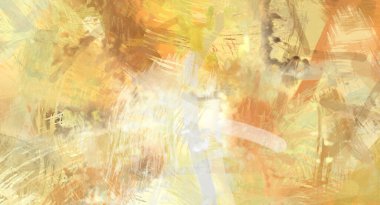 Soyut arkaplanda pürüzlü fırça darbeleri. Fırça boyası. Renkli boya darbeleri. Eşsiz duvar sanatı. Tuvaldeki modern sanat. Renkli çağdaş sanat eserleri.