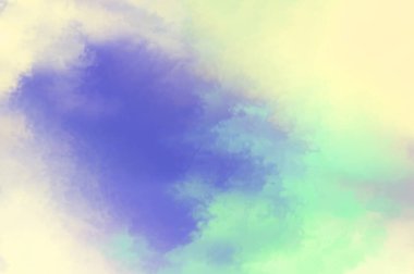 Modern fırça darbeleri. Poster, duvar sanatı, afiş, kart, kitap kapağı veya ambalaj için rahatlatıcı kompozisyonun yumuşak renkli çizimi. Pastel renklerle suluboya. 