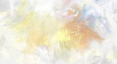 Soyut arkaplanda pürüzlü fırça darbeleri. Fırça boyası. Renkli boya darbeleri. Eşsiz duvar sanatı. Tuvaldeki modern sanat. Renkli çağdaş sanat eserleri.