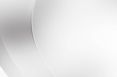 3 boyutlu illüstrasyon. Beyaz kıvrımlı yüzey. Lüks dokuma duvar kağıdı. Zarif bir zemin. Soyut fütüristik geçmiş. Minimalist geometrik kapak tasarımı. Çarpık beyaz çizgiler.