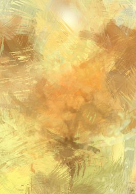 Soyut arkaplanda pürüzlü fırça darbeleri. Fırça boyası. Renkli boya darbeleri. Eşsiz duvar sanatı. Tuvaldeki modern sanat. Renkli çağdaş sanat eserleri.