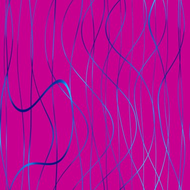 Dalgalı yansıtıcı çizgilerin kusursuz deseni. Lüks minimalist malzeme. Süs dalgasıyla dekoratif motif. Web, kartvizit, davetiye, poster, tekstil baskısı için zarif duvar kağıdı.