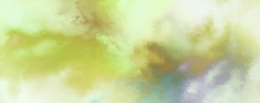 Modern fırça darbeleri. Poster, duvar sanatı, afiş, kart, kitap kapağı veya ambalaj için rahatlatıcı kompozisyonun yumuşak renkli çizimi. Pastel renklerle suluboya. 