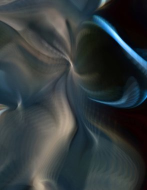 Hareketli girdapların soyut çizimi. Titreşimli renkli kıvrımların dönen akışı. Kıvrımlı ve kıvrımlı arka plan ve çizgiler. Garip duvar kâğıdı tasarımı. Dalgalanma arkaplanı.