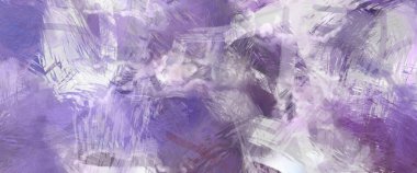 Soyut arkaplanda pürüzlü fırça darbeleri. Fırça boyası. Renkli boya darbeleri. Eşsiz duvar sanatı. Tuvaldeki modern sanat. Renkli çağdaş sanat eserleri.