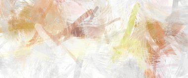 Soyut arkaplanda pürüzlü fırça darbeleri. Fırça boyası. Renkli boya darbeleri. Eşsiz duvar sanatı. Tuvaldeki modern sanat. Renkli çağdaş sanat eserleri.