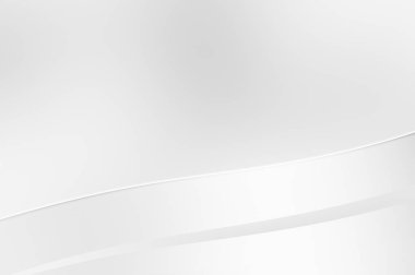 3 boyutlu illüstrasyon. Beyaz kıvrımlı yüzey. Lüks dokuma duvar kağıdı. Zarif bir zemin. Soyut fütüristik geçmiş. Minimalist geometrik kapak tasarımı. Çarpık beyaz çizgiler.