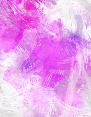 Soyut arkaplanda pürüzlü fırça darbeleri. Fırça boyası. Renkli boya darbeleri. Eşsiz duvar sanatı. Tuvaldeki modern sanat. Renkli çağdaş sanat eserleri.