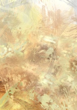 Soyut arkaplanda pürüzlü fırça darbeleri. Fırça boyası. Renkli boya darbeleri. Eşsiz duvar sanatı. Tuvaldeki modern sanat. Renkli çağdaş sanat eserleri.