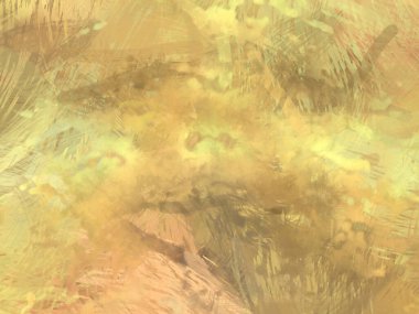 Soyut arkaplanda pürüzlü fırça darbeleri. Fırça boyası. Renkli boya darbeleri. Eşsiz duvar sanatı. Tuvaldeki modern sanat. Renkli çağdaş sanat eserleri.