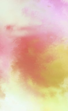 Modern fırça darbeleri. Poster, duvar sanatı, afiş, kart, kitap kapağı veya ambalaj için rahatlatıcı kompozisyonun yumuşak renkli çizimi. Pastel renklerle suluboya. 