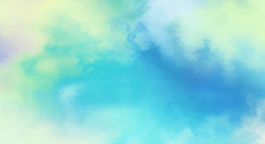 Modern fırça darbeleri. Poster, duvar sanatı, afiş, kart, kitap kapağı veya ambalaj için rahatlatıcı kompozisyonun yumuşak renkli çizimi. Pastel renklerle suluboya. 