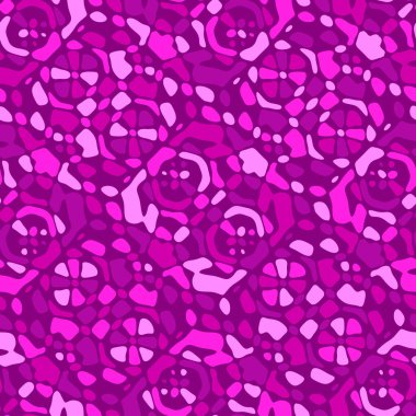 Yaratıcı karalama sanatı farklı şekil ve dokulara sahip kusursuz desen. Kolaj. Sanatsal arka plan. Soyut duvar kağıdı. Dekoratif hippi fayansları.