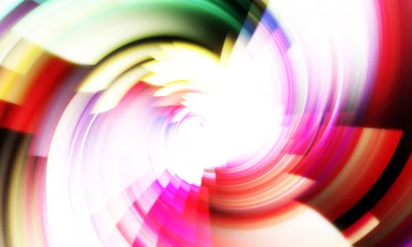 Revolving Light Zeigen Hintergrund Ätherische Energetische Wirbeldrehung Mit Leuchtenden Farben — Stockfoto