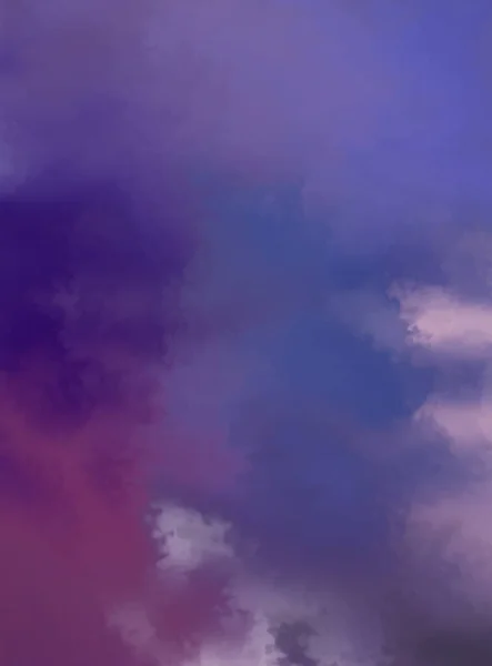 Современные Мазки Кистью Мягкая Цветовая Иллюстрация Успокаивающей Композиции Плаката Настенного — стоковое фото