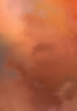 Modern fırça darbeleri. Poster, duvar sanatı, afiş, kart, kitap kapağı veya ambalaj için rahatlatıcı kompozisyonun yumuşak renkli çizimi. Pastel renklerle suluboya. 