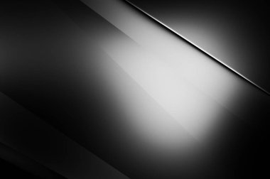 Geometrik katmanlı 3 boyutlu siyah arkaplan. Soyut koyu fütüristik duvar kağıdı. Zarif, parlak çizgili arka plan. Poster, broşür, sunum ve web sitesi için geometrik şablon tasarımı.