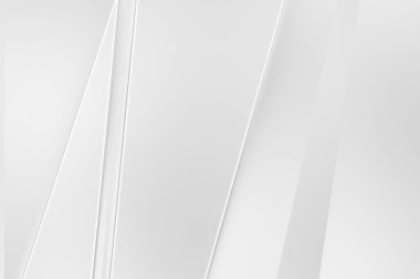 Soyut ışık fütüristik duvar kağıdı. Zarif, parlak çizgili arka plan. Geometrik katmanlı üç boyutlu beyaz arkaplan. Poster, broşür, sunum ve web sitesi için geometrik şablon tasarımı.