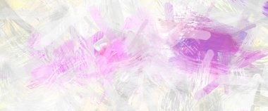 Soyut arkaplanda pürüzlü fırça darbeleri. Fırça boyası. Renkli boya darbeleri. Eşsiz duvar sanatı. Tuvaldeki modern sanat. Renkli çağdaş sanat eserleri.