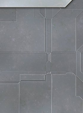 Katmanlı paneller. Fütürist soyut duvar kağıdı. Geometrik teknolojik yansıtıcı arka plan 3D metalik doku. Uzay gemisi desen yüzeyi.