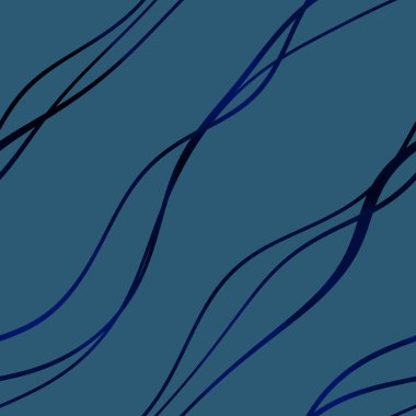 Dalgalı yansıtıcı çizgilerin kusursuz deseni. Lüks minimalist malzeme. Süs dalgasıyla dekoratif motif. Web, kartvizit, davetiye, poster, tekstil baskısı için zarif duvar kağıdı.