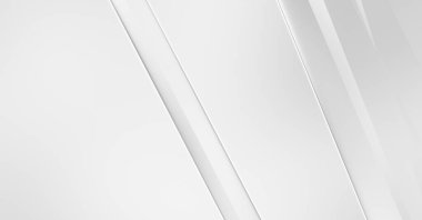 Soyut ışık fütüristik duvar kağıdı. Zarif, parlak çizgili arka plan. Geometrik katmanlı üç boyutlu beyaz arkaplan. Poster, broşür, sunum ve web sitesi için geometrik şablon tasarımı.