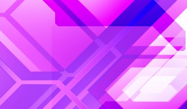 Geometrik arkaplan minimalist tasarımı. Bir teknoloji planının dijital illüstrasyonu. Fütürist şablon arkaplanı. Renkli ve canlı geometrik şekiller katmanları var. Soyut yaratıcı konsept duvar kağıdı.