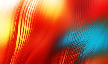 Soyut, enerjik bir arkaplan. Renkli, dalgalı duvar kâğıdı. Grafik konsept çizimi. Yumuşak dalgalı çizgiler. Girdap gibi renkli canlı şekiller..