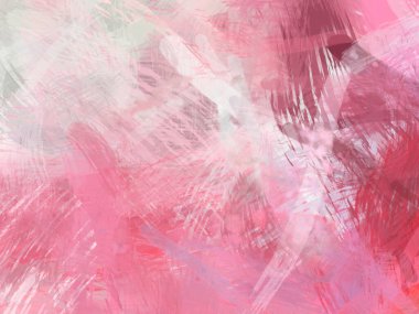 Soyut arkaplanda pürüzlü fırça darbeleri. Fırça boyası. Renkli boya darbeleri. Eşsiz duvar sanatı. Tuvaldeki modern sanat. Renkli çağdaş sanat eserleri.