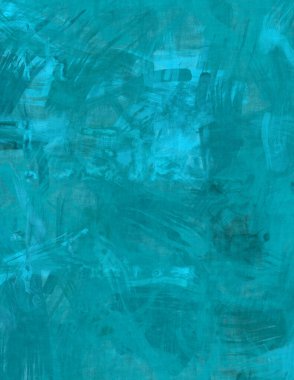 Kaotik resim. Taranmış Boyalı Soyut Arkaplan. Tuval üzerinde etkileyici fırçalanmış resim. Fırça darbesi ile boyanmış. Kaos duvarı sanatı. Sanatsal canlılık ve renkli duvar kağıdı.