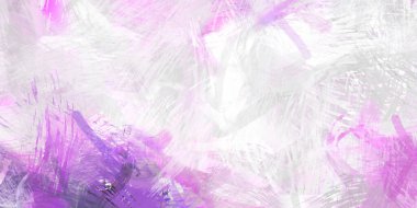 Soyut arkaplanda pürüzlü fırça darbeleri. Fırça boyası. Renkli boya darbeleri. Eşsiz duvar sanatı. Tuvaldeki modern sanat. Renkli çağdaş sanat eserleri.