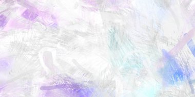 Soyut arkaplanda pürüzlü fırça darbeleri. Fırça boyası. Renkli boya darbeleri. Eşsiz duvar sanatı. Tuvaldeki modern sanat. Renkli çağdaş sanat eserleri.