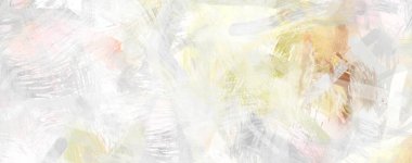 Soyut arkaplanda pürüzlü fırça darbeleri. Fırça boyası. Renkli boya darbeleri. Eşsiz duvar sanatı. Tuvaldeki modern sanat. Renkli çağdaş sanat eserleri.