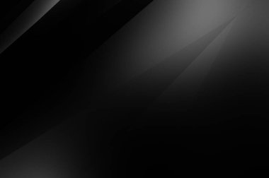 Geometrik katmanlı 3 boyutlu siyah arkaplan. Soyut koyu fütüristik duvar kağıdı. Zarif, parlak çizgili arka plan. Poster, broşür, sunum ve web sitesi için geometrik şablon tasarımı.