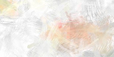 Soyut arkaplanda pürüzlü fırça darbeleri. Fırça boyası. Renkli boya darbeleri. Eşsiz duvar sanatı. Tuvaldeki modern sanat. Renkli çağdaş sanat eserleri.