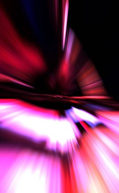 Renkli ışık enerjisi parlamaları. Çarpık grafik hareket arkaplanı. Dinamik patlama flaşı. Hızlanma efekti. Hızlı yüksek hız bulanıklaştırma arkaplanı. Işık teknolojisi soyut duvar kağıdı.