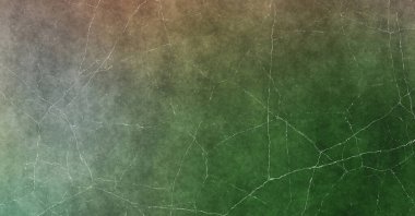 Çatlak grunge arka planı. Çatlak ve lekeli duvar kağıdı. Renkli çizilmiş şablon. Tasarımınız için doku ve elementler. Sıkıntılı desenli gotik duvar.