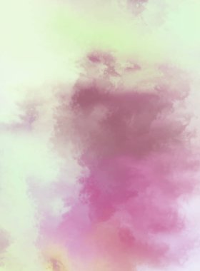 Modern fırça darbeleri. Poster, duvar sanatı, afiş, kart, kitap kapağı veya ambalaj için rahatlatıcı kompozisyonun yumuşak renkli çizimi. Pastel renklerle suluboya. 